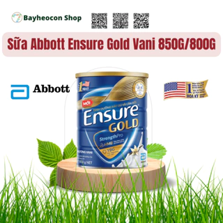 [Date 2025/2026] Sữa Bột Abbott Ensure Gold Vani 850G/800G