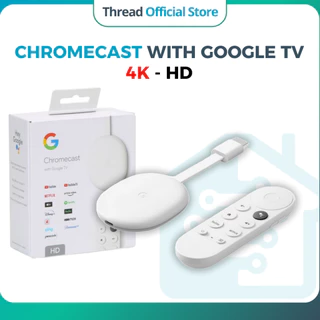 Google Chromecast with Google TV - Google TV Box, bản HD và 4K, ra lệnh Tiếng Việt, hỗ trợ Dolby Vision - BH 12 tháng