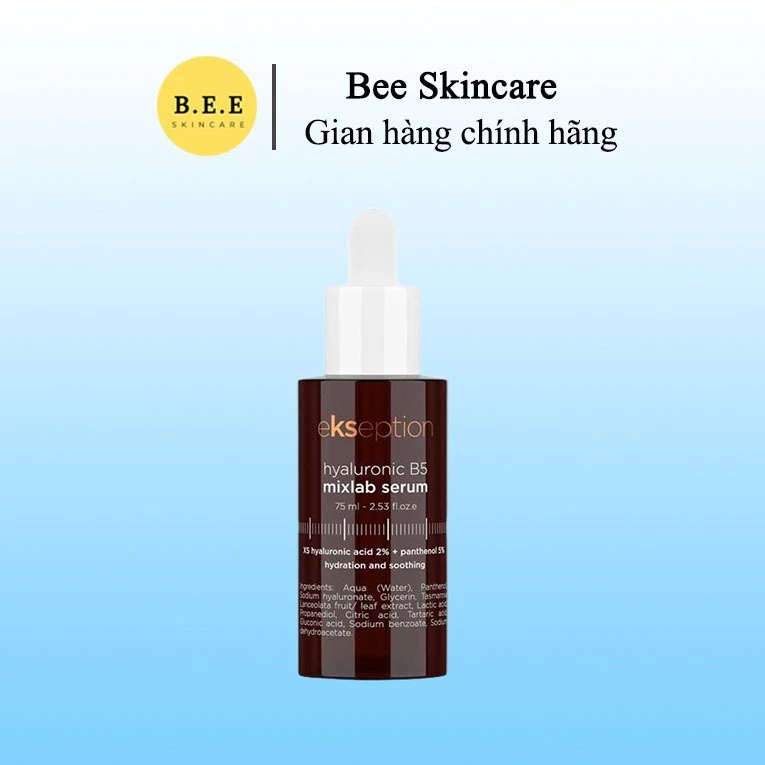 Serum Ekseption Hyaluronic B5 Mixlab Dưỡng Ẩm, Phục Hồi Bee Skincare