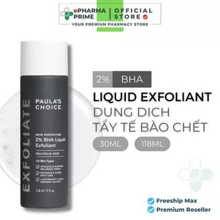 Dung Dịch Tẩy Tế Bào Chết Paula's Choice Skin Perfecting 2% BHA Liquid Exfoliant Thu Nhỏ Lỗ Chân Lông