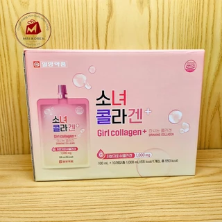 Nước uống đẹp da Girl Collagen Hàn Quốc 100ml x 10 chai/ túi bổ sung collagen