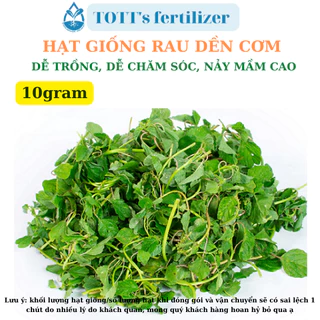 Hạt giống Rau dền cơm khối lượng 10gr dễ trồng TOTT's fertilizer