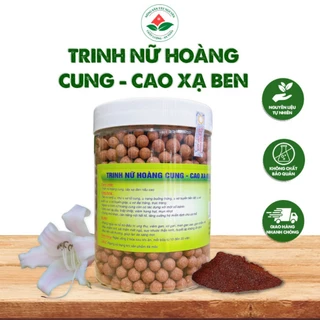 1Kg ( 2 Hộp) Viên Trinh Nữ Hoàng Cung Cao Xạ Đen