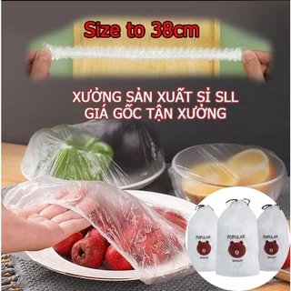 Set 5 túi gấu màng bọc thực phẩm túi gấu có chun co giãn túi gấu