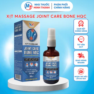 Xịt Massage JOINT CARE BONE HQC Hỗ Trợ Giảm Đau Xương Khớp, Cơ Gân Lọ 50ml | NHÀ THUỐC MINH THÀNH