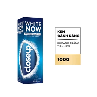 Kem Đánh Răng Closeup White Now Với Khoáng Trắng Tự Nhiên 100g