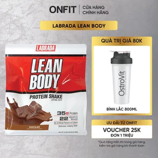 Labrada Lean Body 2.1kg (30 Lần Dùng) | Sữa Thay Thế Bữa Ăn Tiện Lợi