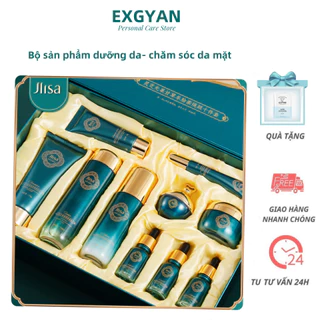 Bộ sản phẩm dưỡng da-Bộ kem dưỡng ẩm cao cấp Set chăm sóc da mặt-10 bộ dưỡng ẩm và dưỡng ẩm