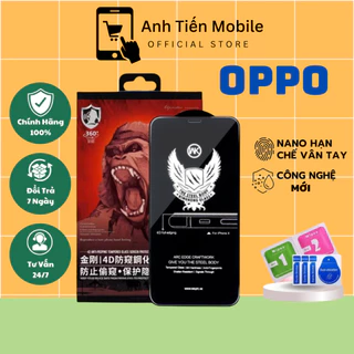 Cường Lực Full Màn KingKong OPPO F9 F11 F11Pro A5 A9 2020 A15 A15S A16 A16K A17 A17K A31 A35 A52 A54 A55 A53 RENO2 RENO4