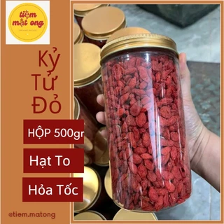 Hạt Kỷ Tử Đỏ Loại Đại To Đều Đẹp hộp 500gr