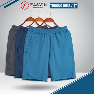 Quần short nam thun lạnh thể thao Fasvin HL24620.HN chất Nilon cao cấp mềm mát siêu co giãn