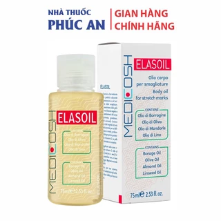 Dầu rạn da hữu cơ Elasoil Medicosh giúp phòng và làm mờ rạn da 75ml