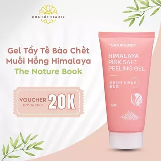 Gel Tẩy Tế Bào Chết Thuần Chay Muối Hồng Himalaya The Nature Book Thu Nhỏ Lỗ Chân Lông Cho Da Mụn 120g