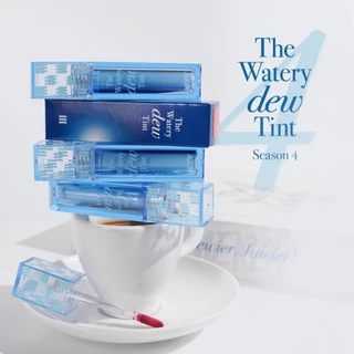 [NEW][Ver 4] Son Tint Bóng Hàn Quốc Bền Màu, Lâu Trôi Cho Đôi Môi Căng Mọng, Ẩm Mịn Merzy The Watery Dew Tint 4g