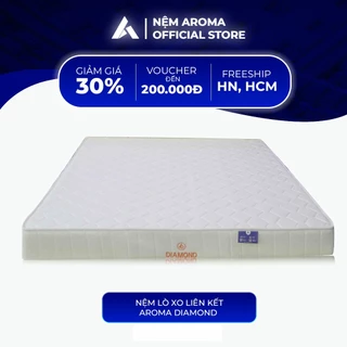 Nệm Lò Xo Aroma Diamond cao 23cm - Êm Ái, Đàn Hồi Tốt - Bảo hành 10 năm