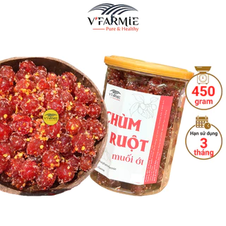 Chùm ruột muối ớt chua ngọt hũ 450g