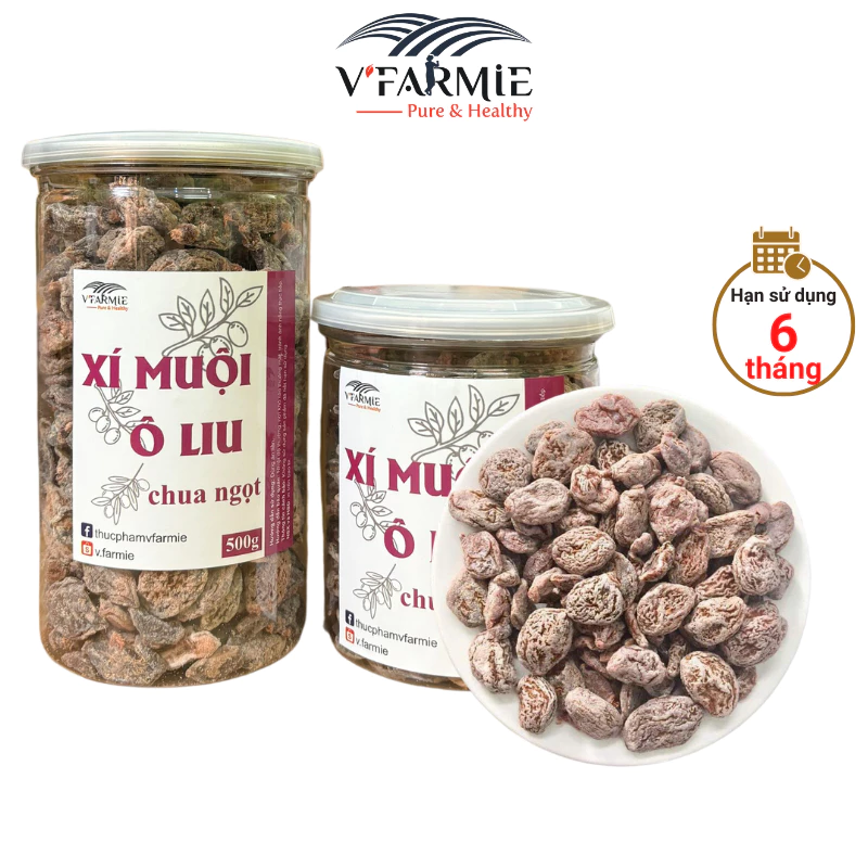 Ô liu xí muội Đà Lạt chua ngọt hộp 500g