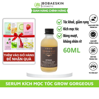 [KÈM QUÀ TẶNG] Serum mọc tóc tinh dầu dưỡng tóc kích mọc tóc giảm rụng tóc mềm mượt Grow Gorgeous Hair Density Serum 60m