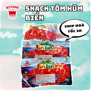 5 Gói Snack Tôm Hùm Biển Ba Anh Em Food, Snack Cay Xé, ăn vặt tuổi thơ LETS BITE ME