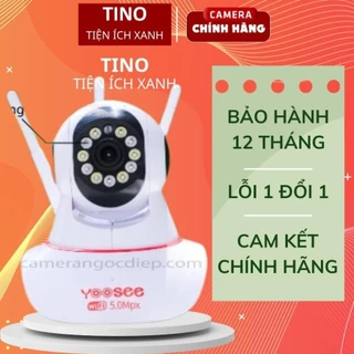 CAMERA IP (YOOSEE) 360, QUAN SÁT RÕ NGÀY VÀ ĐÊM, KÈM THẺ NHỚ, BẢO HÀNH 1 NĂM