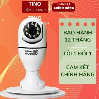 Camera bóng đèn Yoosee 8L-5.0MP, xoay 360 độ, giám sát toàn cảnh, đàm thoại 2 chiều, bảo hành 18 tháng