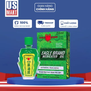 Dầu Gió Eagle Brand Singapore 24ml