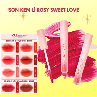 Son thỏi sáp ROSY SWEETLOVE hàng chính hãng, không chì, siêu lì, mềm môi,<màu Cam Đào>