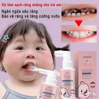 Xịt Chống Sâu Răng Cho Bé Bình Xịt Vệ Sinh Răng Miệng Chống sâu răng giảm hôi miệng tẩy cao răng làm trắng răng