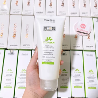 [HÀNG CÔNG TY] Sữa Rửa Mặt Babe Stop Akn Purifying Cleansing Gel