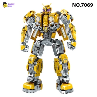 Đồ Chơi Lắp Ráp Kiểu LEGO Mô Hình Robot BumbleBee / Optimus Tiến Hóa Siêu Cấp Trong Transformers  7069 / 7055