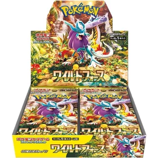 Pokemon card game Scarlet and Violet expansion pack Wild Force BOX Factory sealed