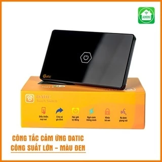 Công tắc cảm ứng Hunonic Datic 1 Nút Công Suất Lớn kết nối Wifi điều khiển bình nóng lạnh, điều hoà