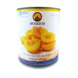 Đào ngâm Boddob lon 820g