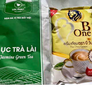 Combo Trà Sữa 1KG B One + 300g Lục Trà Lài Lộc Phát