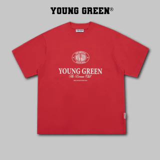 Áo Thun Young Green Initial Cổ Tròn T-Shirt Nam Nữ