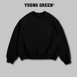 Áo Sweater Young Green Jet Black