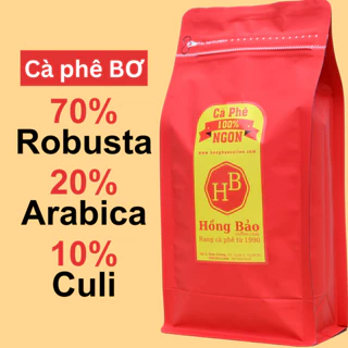 Cà phê Blend chuyên Đen  - 70% Robusta Đắk Lắk, 20% Arabica Cầu Đất,  10% Culi có Bơ - cafe Hạt/cafe Bột -Hỏa tốc HCM