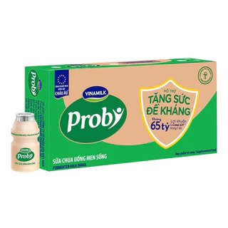 Thùng Sữa Chua Uống Men Sống Proby 65ml x50 Chai