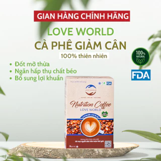 Cà phê giảm cân Nutrition Love World - Giảm mỡ, an toàn