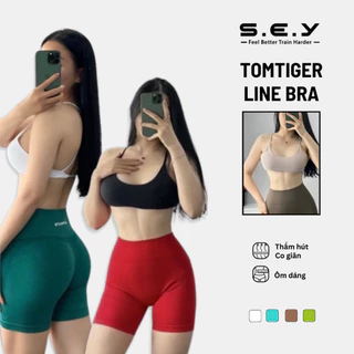 Áo bra chất liệu mềm mịn SEY Tomtiger Line tập gym yoga thoải mái vận động