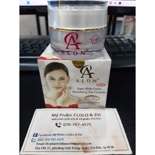 Cream Dưỡng Siêu Trắng, Giữ Ẩm, Chống Nắng Alon vip 15gr