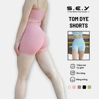 Quần short tập gym yoga SEY Tomtiger Dye Short hàng cao cấp nhiều màu dễ phối đồ