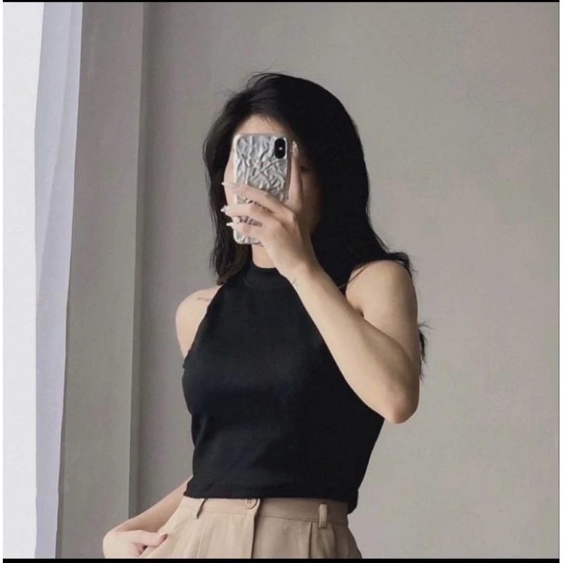 [A8588] ÁO THUN TĂM TRƠN BA LỖ BASIC metwo.dearu - Áo thun gân tăm sát nách co dãn croptop dày dặn ulzzang Hàn Quốc