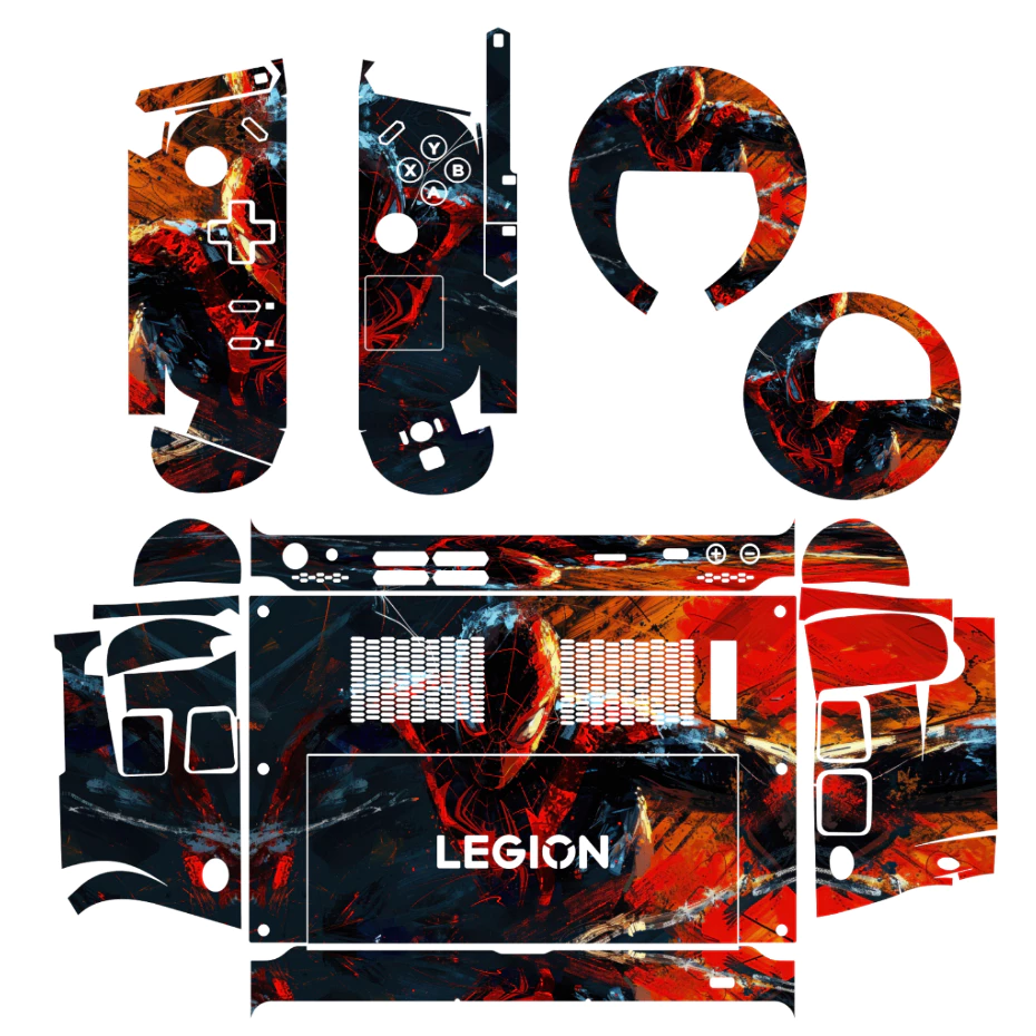 Skin dán Lenovo Legion Go mẫu Dynamic Spider Man (Film 3M, có custom theo ý thích, đã cắt sẵn chi tiết)