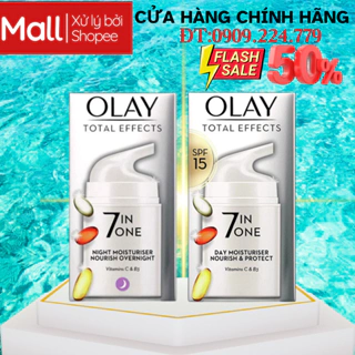 KEM DƯỠNG OLAY Total Effects 7 In 1 Ngày và Đêm  Dưỡng Da, Tái Tạo, Chống Lão Hóa