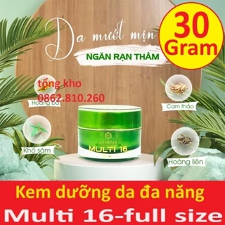 [HŨ TO 30GRAM] kem dưỡng da đa năng Athena Multi 16 [CHÍNH HÃNG-DATE MỚI]