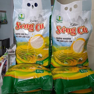 Gạo séng cù Mường Khương hạt tròn(5kg)