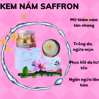 Combo face gạo plus - Kem Nám Tàn Nhang Saffron Hải Âu Việt -Face men gạo