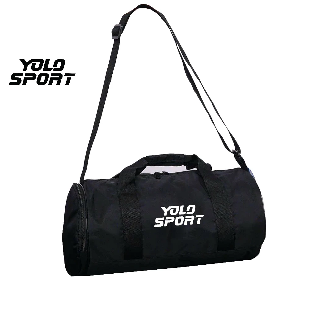 Túi Trống Thể Thao Cao Cấp Tập Gym Tennis Du Lịch Picnic Đá Bóng Có Dây Đeo Và Ngăn Đựng Giày Chống Thấm Nước YOLO SPORT