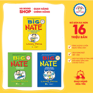 Sách Song Ngữ - Big Nate – Combo 3 cuốn sách Thiếu Nhi Truyện Tranh